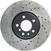 StopTech 128.34060R Sport Cross-Drilled Disc Brake Rotor Fits 02-06 X5