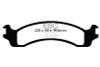EBC Brakes UD859 Ultimax  Brake Pads Fits 00-02 Ram 2500 Ram 3500