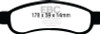 EBC Brakes DP61893 6000 Series Greenstuff Truck/SUV Brakes Disc Pads