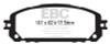 EBC Brakes DP63030 6000 Series Greenstuff Truck/SUV Brakes Disc Pads