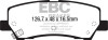 EBC Brakes DP23041 Greenstuff 2000 Series Sport Brake Pads Fits 15-23 Mustang