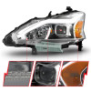 Anzo USA 121570 Projector Headlight Set Fits 13-15 Altima