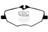 EBC Brakes DP21488 Greenstuff 2000 Series Sport Brake Pads Fits 03-09 E320 E350