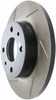 StopTech 126.04001SR Sport Slotted Disc Brake Rotor Fits 09-19 500