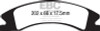EBC Brakes UD1565 Ultimax  Brake Pads
