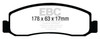 EBC Brakes UD13331 Ultimax  Brake Pads Fits 11 F-250 Super Duty