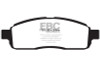 EBC Brakes DP41843R Yellowstuff Street And Track Brake Pads Fits 09 F-150