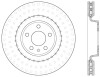 StopTech 126.33138CSL Sport Cryo-Treated Slotted Disc Brake Rotor
