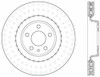 StopTech 126.33138CSL Sport Cryo-Treated Slotted Disc Brake Rotor