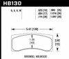 Hawk Performance HB130U1.097 DTC-70 Disc Brake Pad