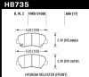 Hawk Performance HB735Z.666 Performance Ceramic Disc Brake Pad