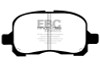 EBC Brakes DP31195C Redstuff Ceramic Low Dust Brake Pads Fits Corolla Prizm