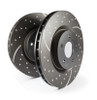 EBC Brakes GD7793 3GD Series Sport Slotted Rotors Fits 18-23 G70 Stinger