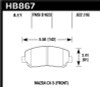 Hawk Performance HB867B.622 HPS 5.0 Disc Brake Pad Fits 13-19 CX-5