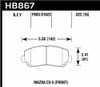 Hawk Performance HB867B.622 HPS 5.0 Disc Brake Pad Fits 13-19 CX-5