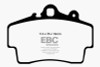 EBC Brakes DP21207 Greenstuff 2000 Series Sport Brake Pads Fits 97-05 Boxster