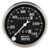AutoMeter 1796 Old Tyme Black Mechanical Speedometer