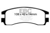 EBC Brakes DP21621 Greenstuff 2000 Series Sport Brake Pads