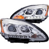 Anzo USA 121486 Projector Headlight Set Fits 13-15 Sentra