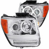 Anzo USA 111144 Projector Headlight Set w/Halo Fits 07-11 Nitro