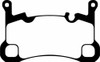 EBC Brakes DP52380NDX Bluestuff NDX Full Race Brake Pads Fits 19-23 Cayenne