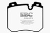 EBC Brakes DP4886R Yellowstuff Street And Track Brake Pads Fits 90-94 750iL