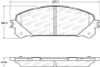 StopTech 308.13240 StopTech Street Brake Pads