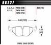 Hawk Performance HB227V.630 DTC-50 Disc Brake Pad