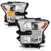 Anzo USA 111409 Projector Headlight Set Fits 15-17 F-150