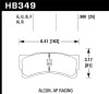 Hawk Performance HB349Q1.18 DTC-80 Disc Brake Pad