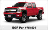 EGR 751504 Rugged Look Fender Flare Set of 4