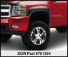 EGR 751504 Rugged Look Fender Flare Set of 4