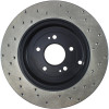StopTech 128.51035R Sport Cross-Drilled Disc Brake Rotor Fits Genesis Coupe
