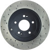 StopTech 128.51035R Sport Cross-Drilled Disc Brake Rotor Fits Genesis Coupe