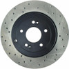 StopTech 128.51035R Sport Cross-Drilled Disc Brake Rotor Fits Genesis Coupe
