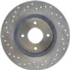 StopTech 127.42021L Sport Cross-Drilled And Slotted Disc Brake Rotor Fits 300ZX