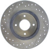 StopTech 127.42021L Sport Cross-Drilled And Slotted Disc Brake Rotor Fits 300ZX