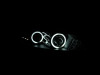 Anzo USA 121408 Projector Headlight Set w/Halo Fits 08-12 Accord