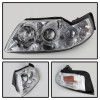 Spyder Auto 5010452 Halo Projector Headlights Fits 99-04 Mustang