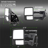 Spyder Auto 9935831 XTune Door Mirror Set