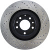 StopTech 127.45071R Sport Cross-Drilled And Slotted Disc Brake Rotor Fits RX-8