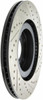 StopTech 127.45071R Sport Cross-Drilled And Slotted Disc Brake Rotor Fits RX-8