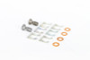 Goodridge USA 12325 G-STOP SS Braided Brake Line Kit Fits 11-13 Fiesta