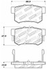 StopTech 308.05370 StopTech Street Brake Pads