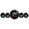 AutoMeter 2001 Prestige Series Black Diamond Gauge Kit