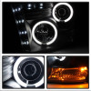 Spyder Auto 5078810 CCFL Halo LED Projector Headlights