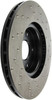 StopTech 128.40062R Sport Cross-Drilled Disc Brake Rotor Fits 04-08 TL