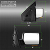 Spyder Auto 9935329 XTune Door Mirror Fits 04-06 F-150
