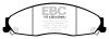 EBC Brakes DP41841R Yellowstuff Street And Track Brake Pads Fits Grand Prix