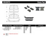 StopTech 309.06570 StopTech Sport Brake Pads Fits 91-05 MR2 MR2 Spyder